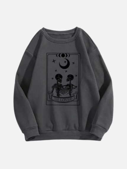 The Lovers Gray Sweatshirt