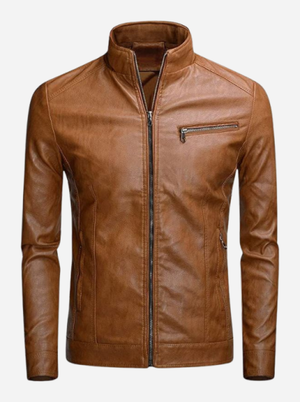 Genuine Leather Jacket for Men, Casual