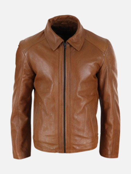 Mens Soft Nappa Leather Jacket