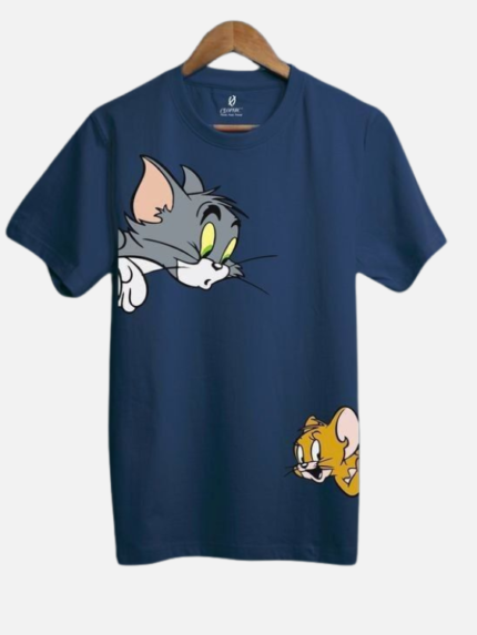 Mens Tom & Jerry Battle T-Shirt
