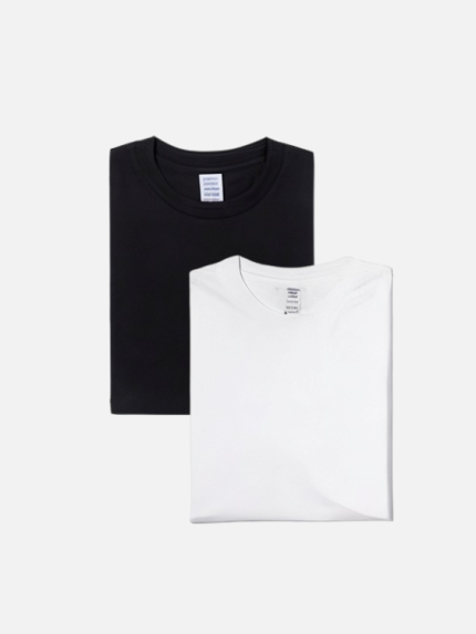 Men's 2-Pack Everyday Short Sleeve Tees White/Black