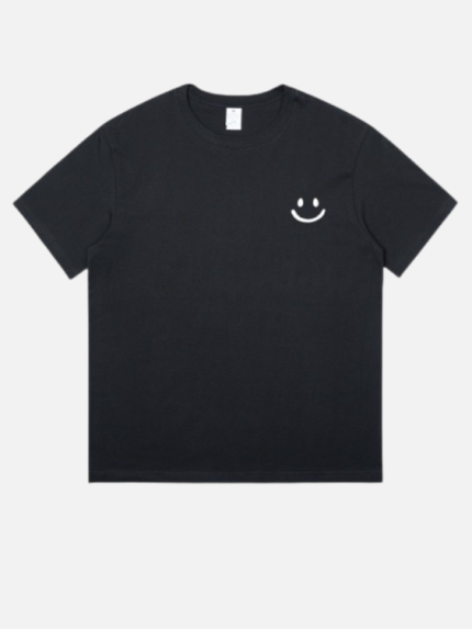 New Summer Short Sleeve Smiley T-shirt