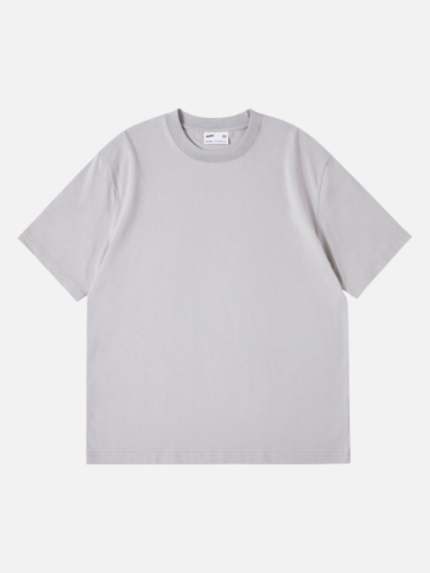 Oversize Solid Color Cotton Loose T-shirt